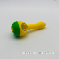 eye type silicone water pipe smoking